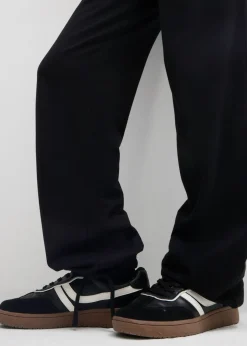 Pantalón premamá de algodón orgánico puro con dobladillo ajustable