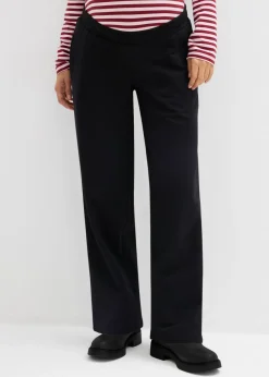 Pantalón premamá de chándal 2 en 1 con banda abdominal ajustable