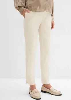 Pantalón premamá elástico con pernera acampanada