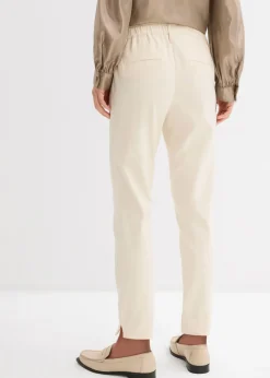 Pantalón premamá elástico con pernera acampanada