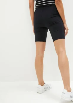Pantalón premamá estilo ciclista de algodón orgánico (2 unidades)