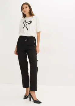 Pantalón sin cierre con cinturilla cómoda