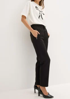 Pantalón sin cierre con cinturilla cómoda