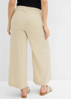 Pantalón sin cierre de lyocell 7/8