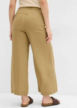 Pantalón sin cierre de lyocell 7/8