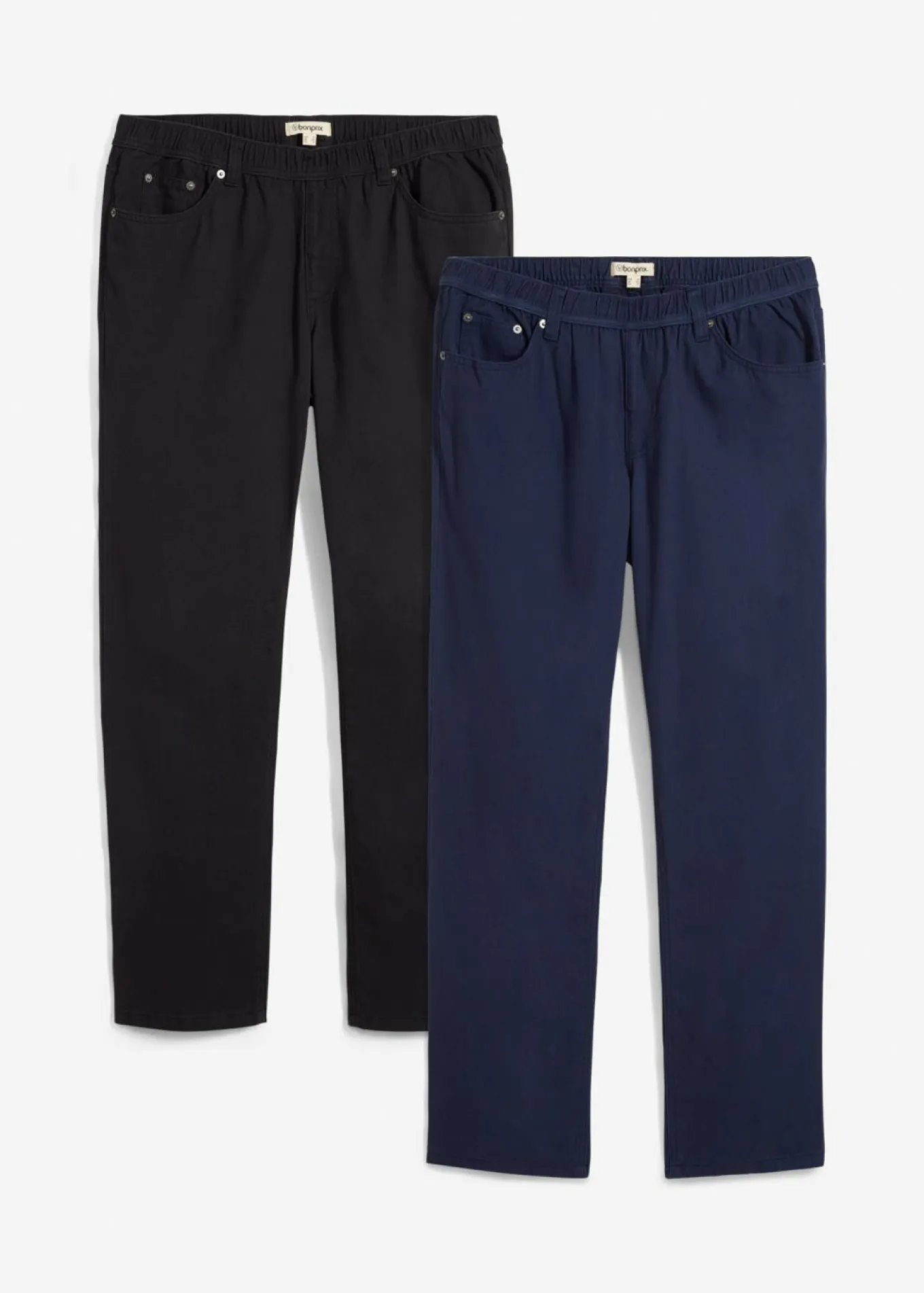 Pantalón sin cierre regular fit, straight, (2 unidades)