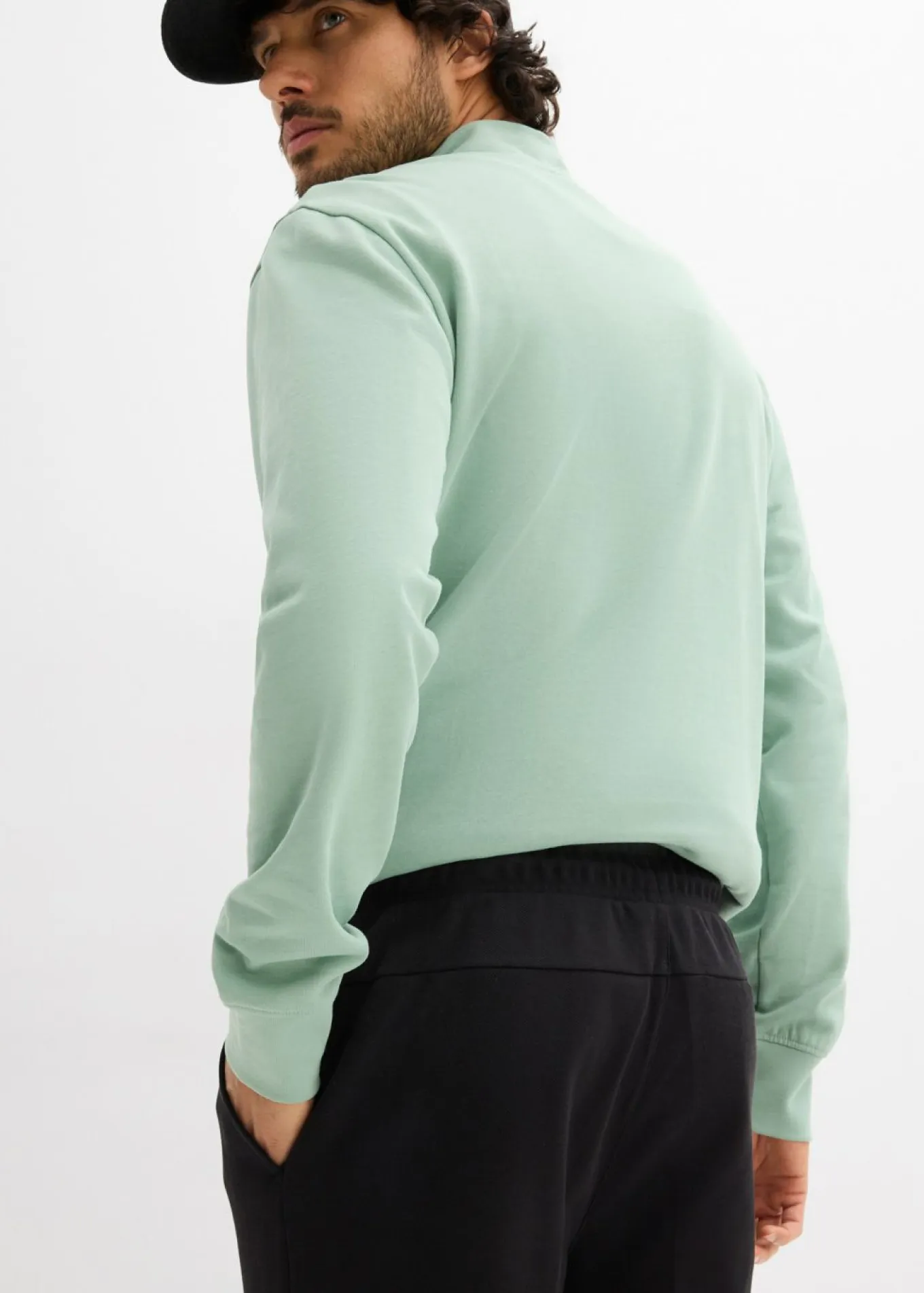 Pantalón sin cierre, slim fit, tapered