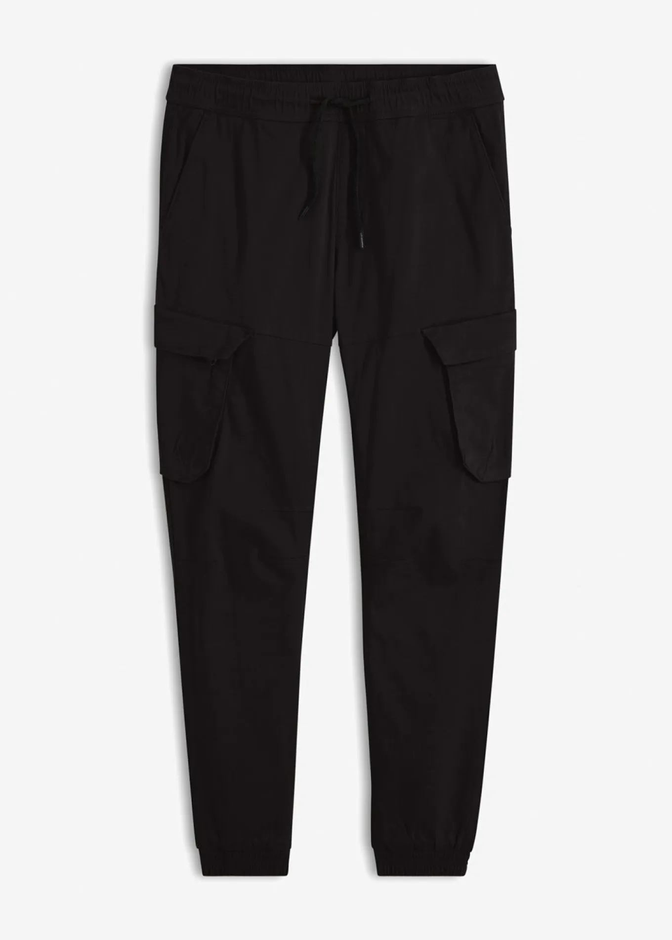 Pantalón sin cierre tipo cargo con recto y regular