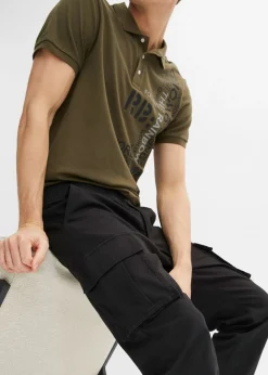 Pantalón sin cierre tipo cargo con recto y regular
