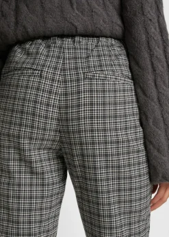 Pantalón sin cordones con estampado de cuadros