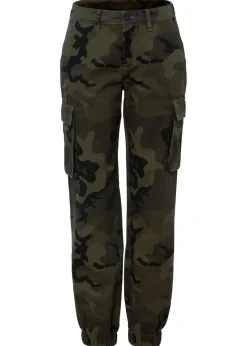 Pantalón tipo cargo de algodón puro