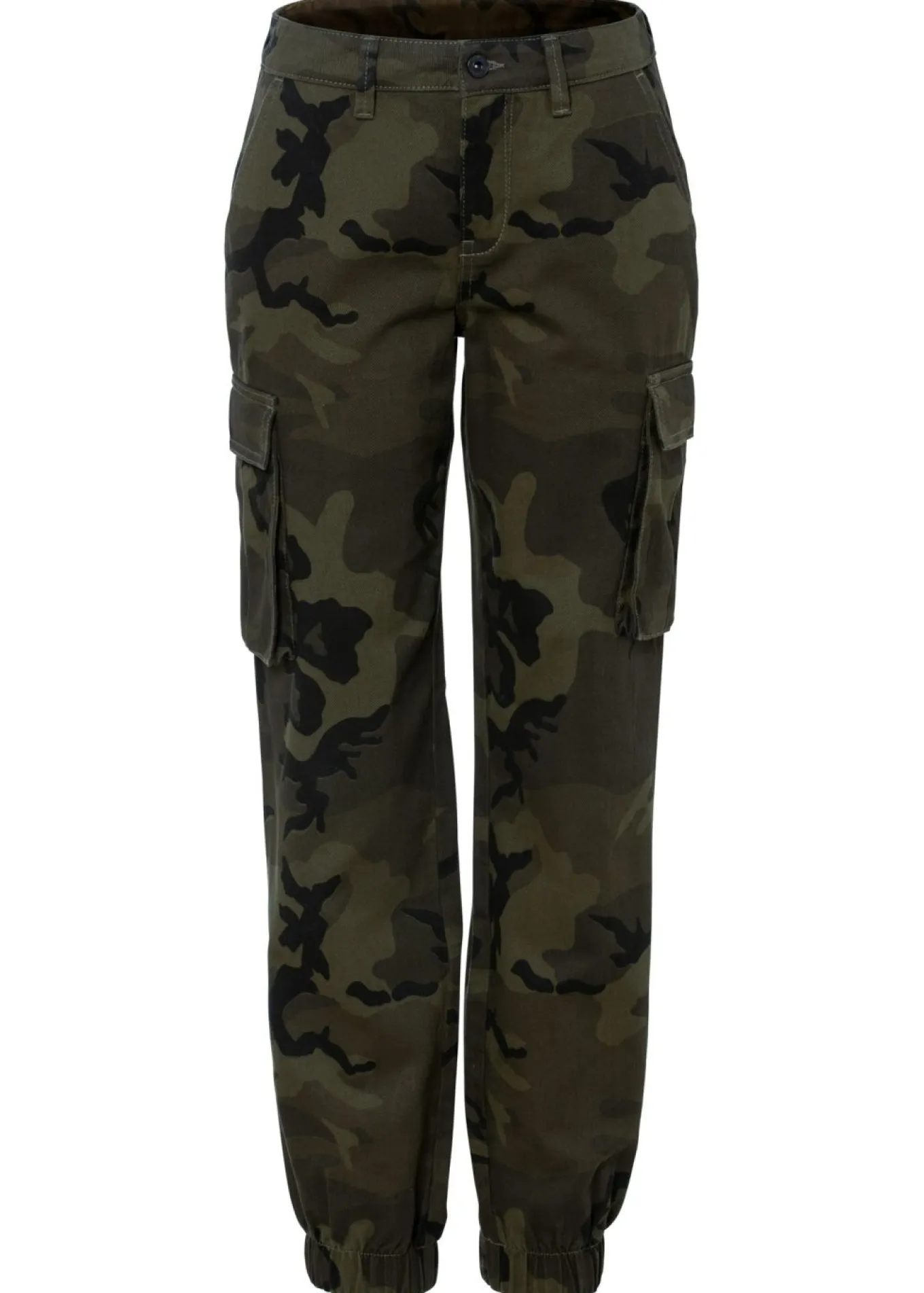 Pantalón tipo cargo de algodón puro