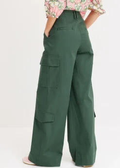 Pantalón tipo cargo de algodón puro