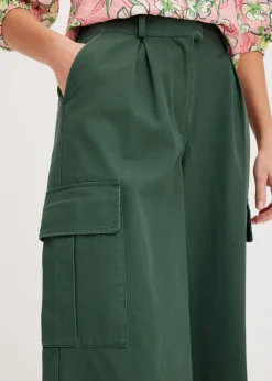 Pantalón tipo cargo de algodón puro