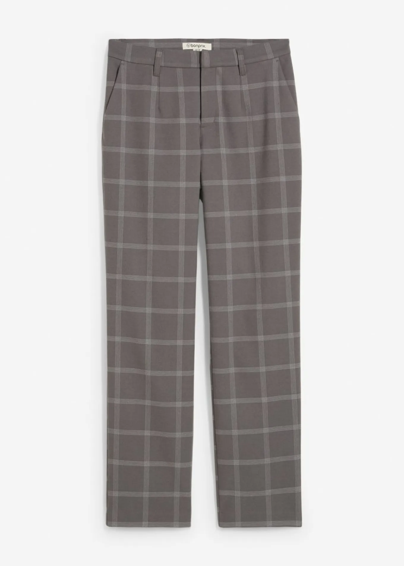 Pantalón tipo chino de cuadros