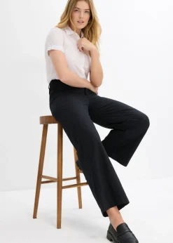 Pantalón tobillero de algodón puro