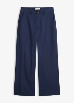 Pantalón tobillero de algodón puro
