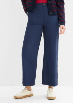 Pantalón tobillero de algodón puro