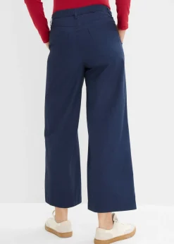 Pantalón tobillero de algodón puro