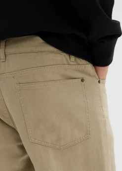 Pantalón térmico con corte holgado, cinturilla cómoda y diseño recto