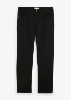 Pantalón térmico con corte holgado, cinturilla cómoda y diseño recto