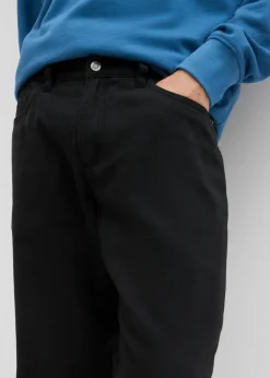 Pantalón térmico con corte holgado, cinturilla cómoda y diseño recto