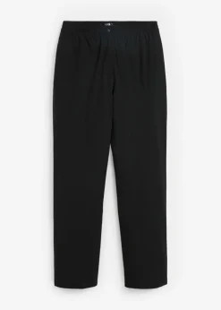 Pantalón térmico con forro polar, cintura cómoda, material impermeable y corte recto