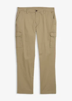 Pantalón térmico elástico de corte recto y estilo cargo