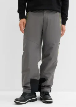 Pantalón térmico funcional con material repelente al agua y corte regular