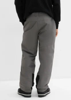 Pantalón térmico funcional con material repelente al agua y corte regular