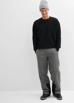 Pantalón térmico funcional con material repelente al agua y corte regular