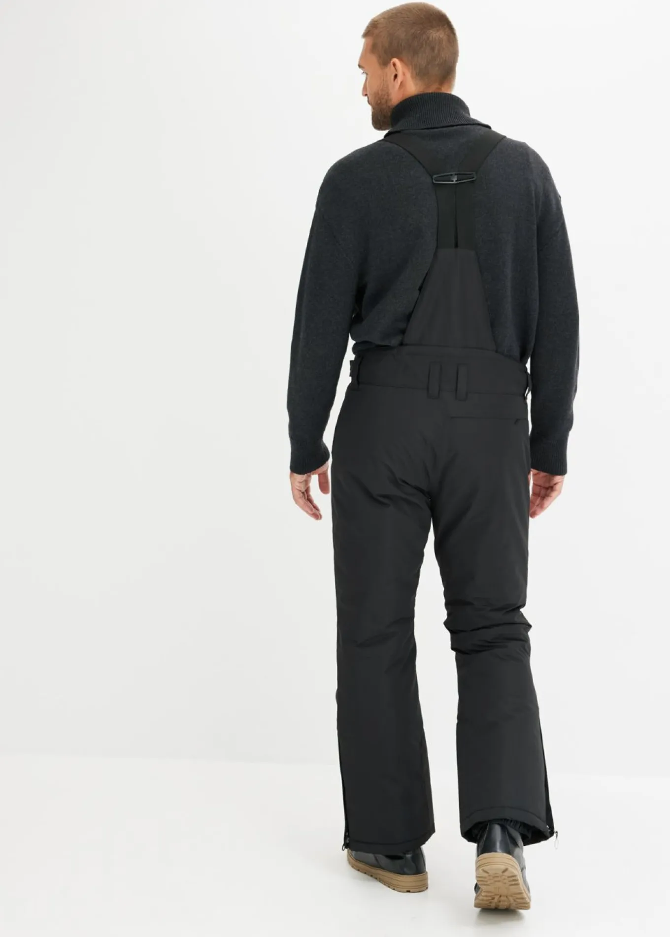 Pantalón térmico impermeable con tirantes