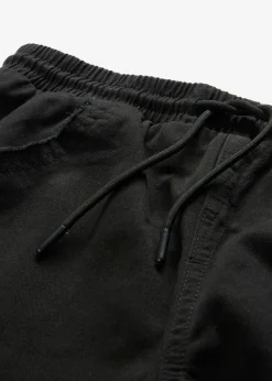 Pantalón térmico sin cierre con corte regular y forro de punto