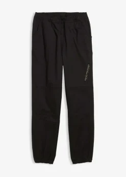 Pantalón térmico sin cierre con corte holgado y forro de punto
