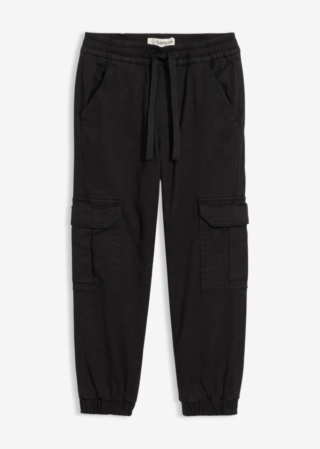 Pantalón térmico tipo cargo con corte regular y forro de punto