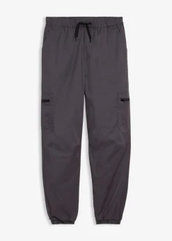 Pantalón térmico tipo cargo con corte holgado y forro de punto