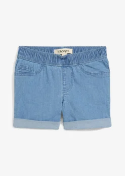 Pantalón vaquero corto con talle medio