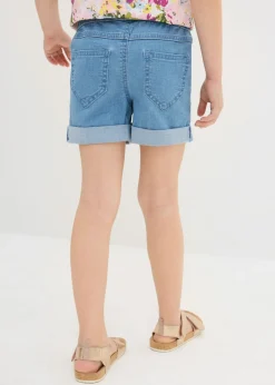 Pantalón vaquero corto con talle medio