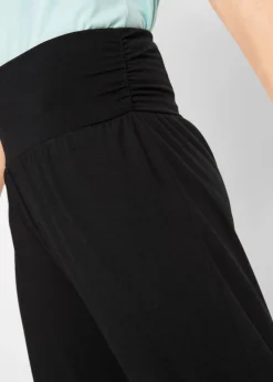 Pantalones bombachos con banda de silicona en la cintura