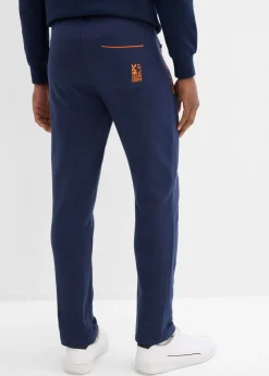 Pantalones de chándal con prácticos bolsillos con cremallera, confeccionados en algodón orgánico