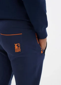 Pantalones de chándal con prácticos bolsillos con cremallera, confeccionados en algodón orgánico