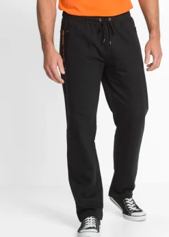 Pantalones de chándal con prácticos bolsillos con cremallera, confeccionados en algodón orgánico