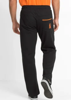 Pantalones de chándal con prácticos bolsillos con cremallera, confeccionados en algodón orgánico