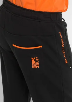 Pantalones de chándal con prácticos bolsillos con cremallera, confeccionados en algodón orgánico
