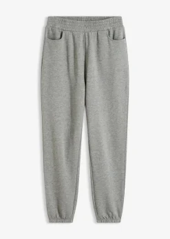 Pantalones de chándal con entrepierna extra ancha de algodón orgánico puro