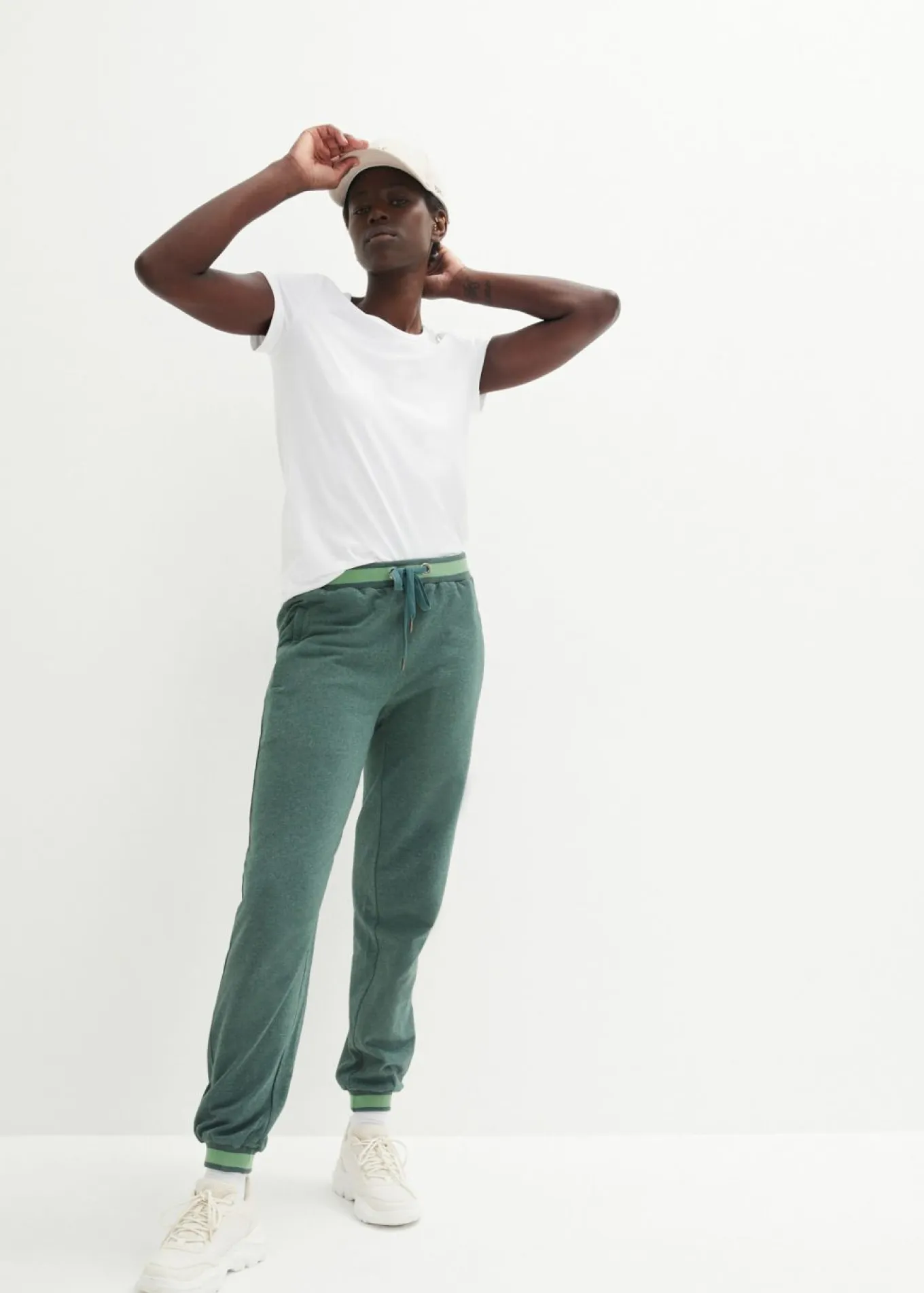 Pantalones de chándal de mezcla de algodón (2 unidades)