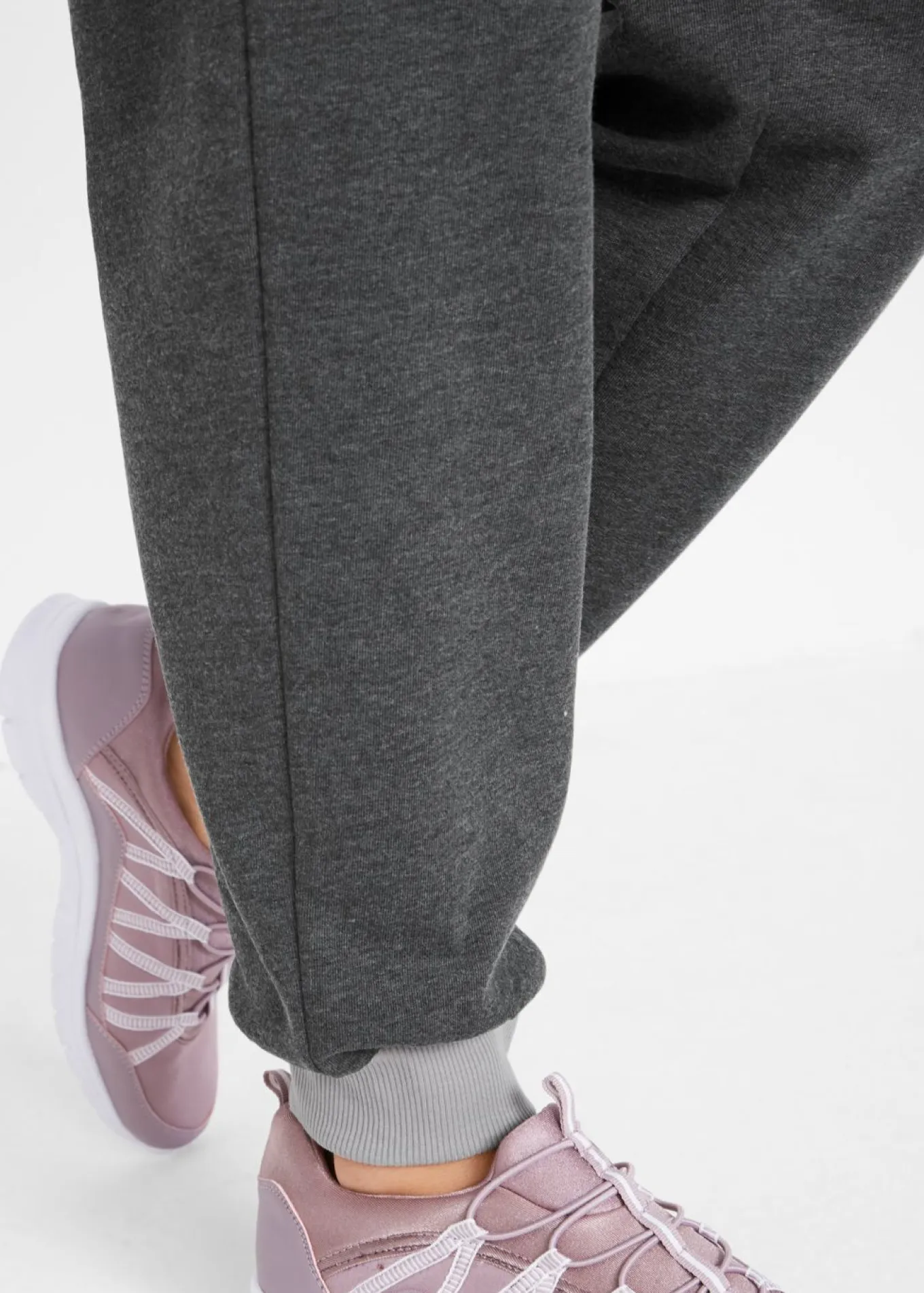 Pantalones deportivos con cintura en contraste