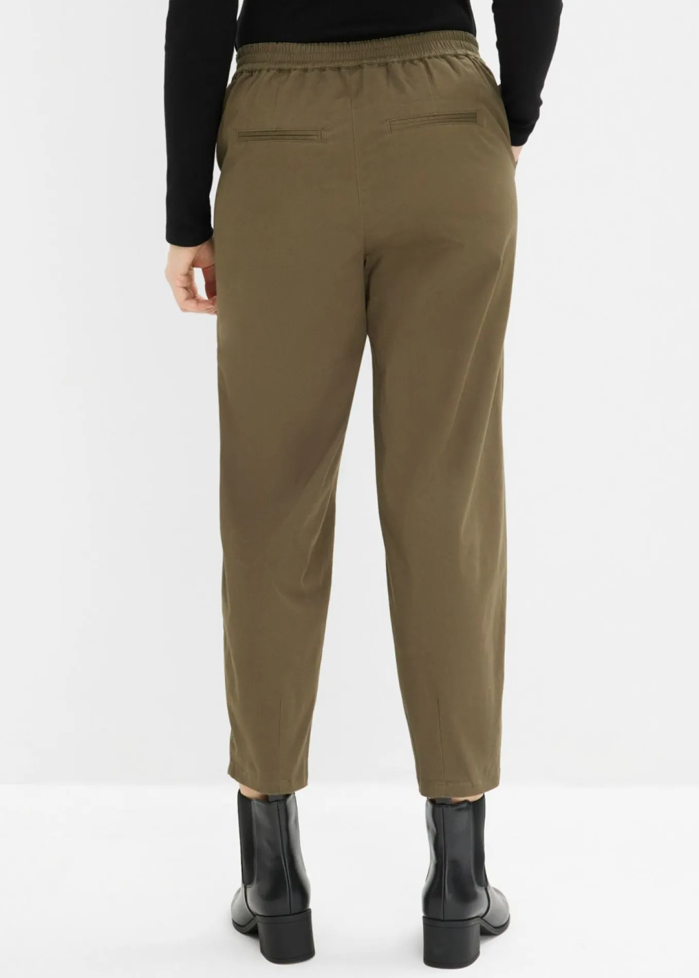 Pantalones sin cierre de mezcla de algodón