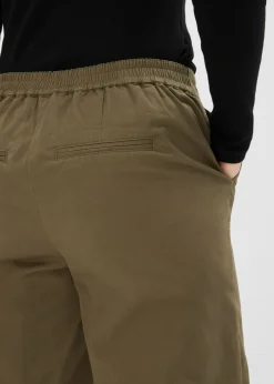 Pantalones sin cierre de mezcla de algodón