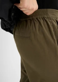 Pantalones sin cierre de mezcla de algodón